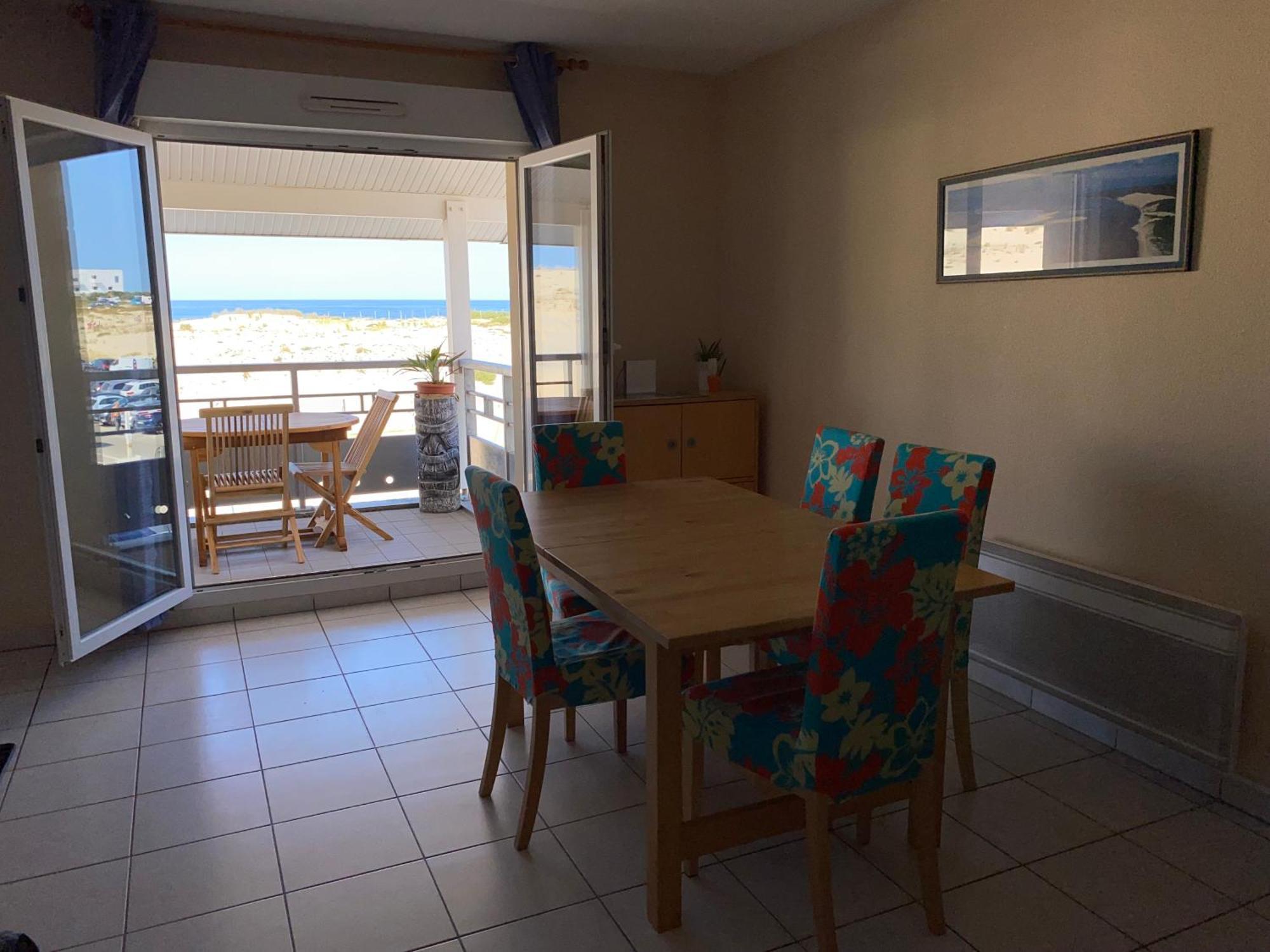 Oceanis Face Ocean Apartment Biscarrosse-Plage Bagian luar foto